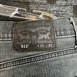 Levi's Men's 512 Slim fit Gray Jeans